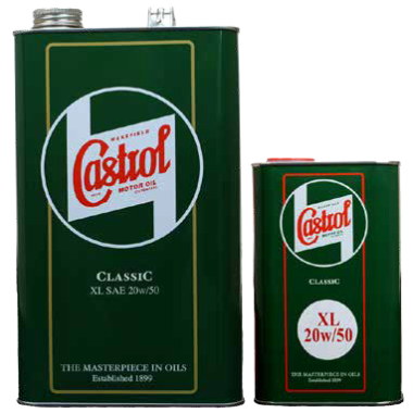 Castrol Classic XL 20W-50 spezielles Mehrbereichsmotorenöl in 1 Liter Dose