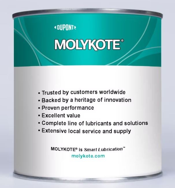 MOLYKOTE Microsize Pulver - Hochwertiger Trockenschmierstoff in 1kg/Dose