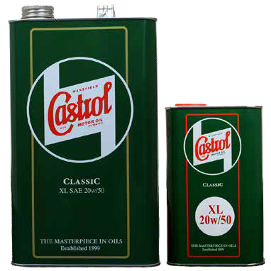 Castrol Classic XL 20W-50 spezielles Mehrbereichsmotorenöl in 1 Liter Dose